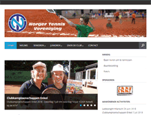 Tablet Screenshot of norgertv.nl